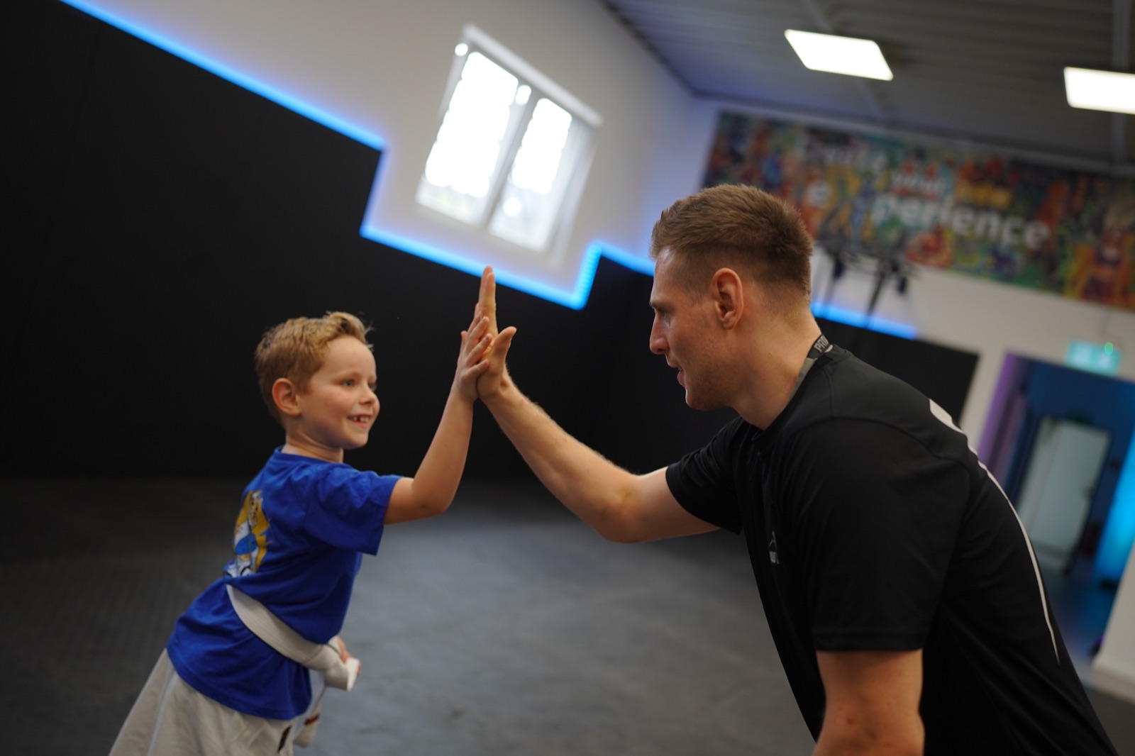 Trainingseinheit Kids im Dojo